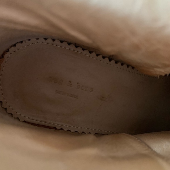 rag & bone Tan Suede Ankle Booties - Picture 3 of 15